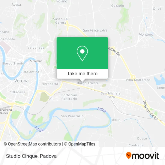 Studio Cinque map