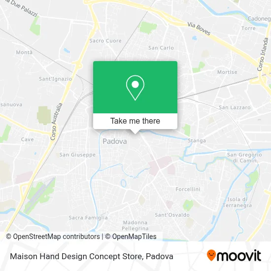 Maison Hand Design Concept Store map
