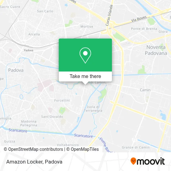 Amazon Locker map