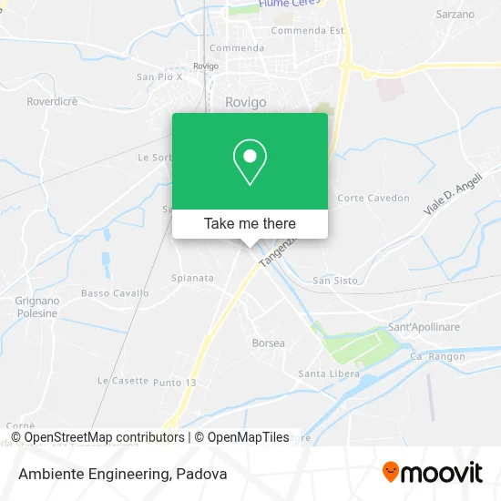 Ambiente Engineering map