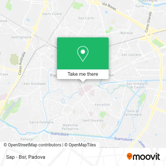 Sap - Bsr map
