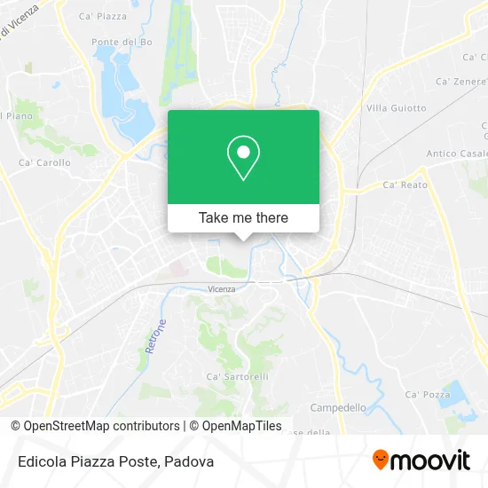 Edicola Piazza Poste map