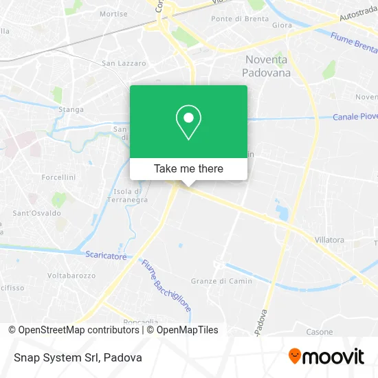 Snap System Srl map