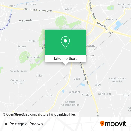 Al Posteggio map