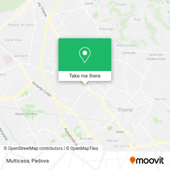 Multicasa map