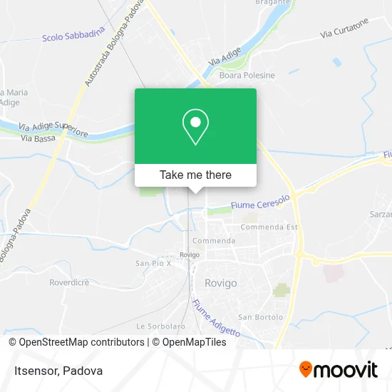 Itsensor map
