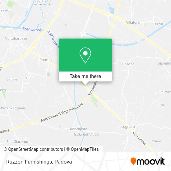 Ruzzon Furnishings map