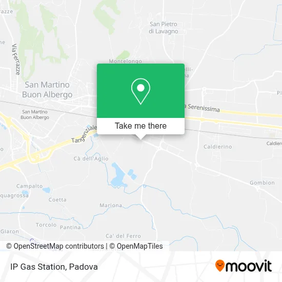 IP Gas Station map