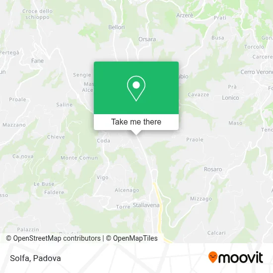 Solfa map