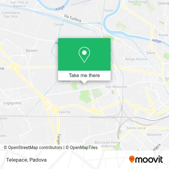 Telepace map