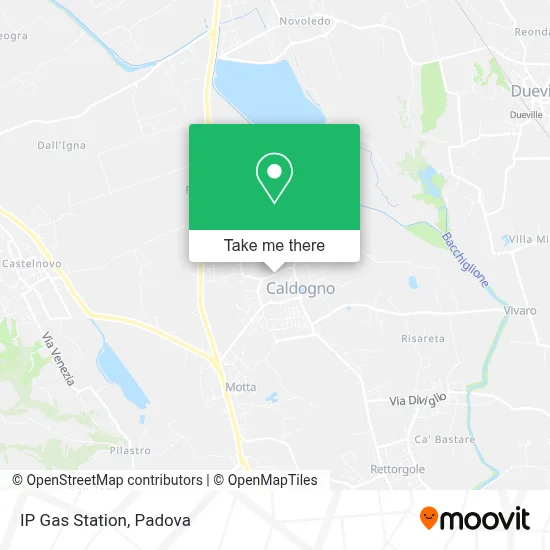IP Gas Station map