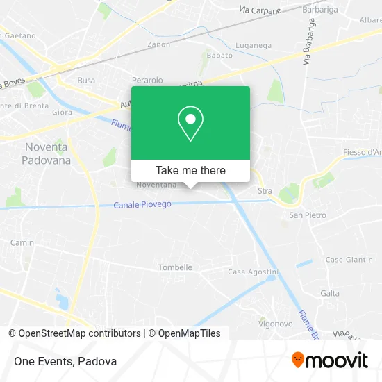 One Events map