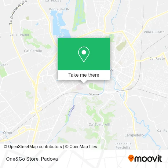 One&Go Store map