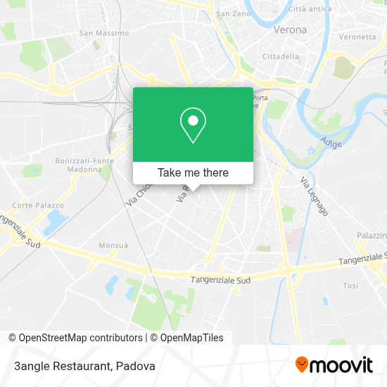 3angle Restaurant map