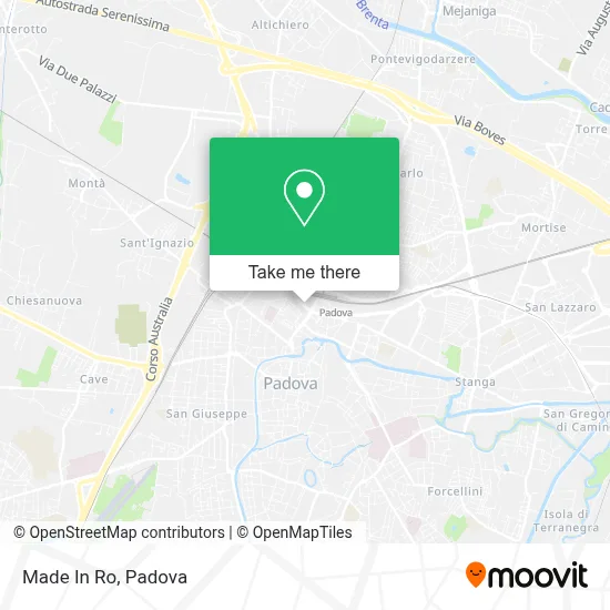 Made In Ro map