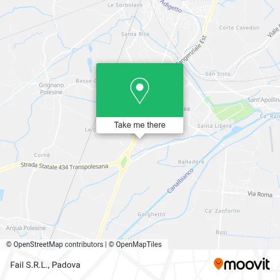 Fail S.R.L. map