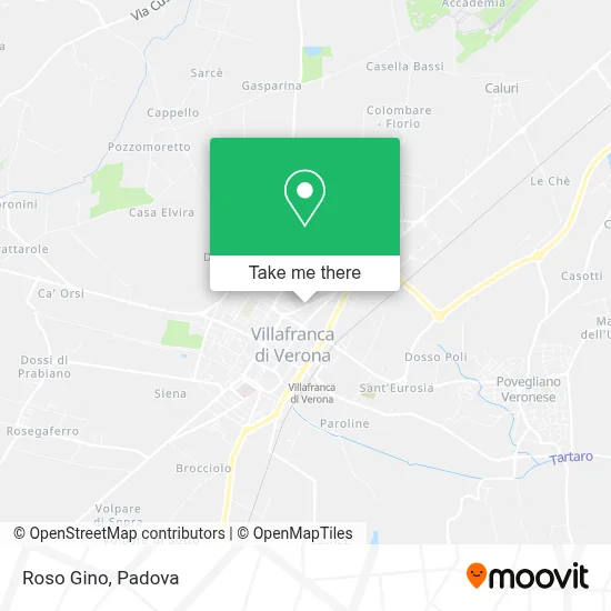 Roso Gino map