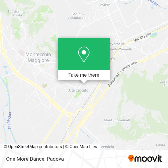 One More Dance map