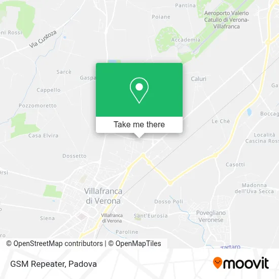 GSM Repeater map