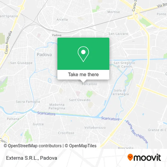 Externa S.R.L. map