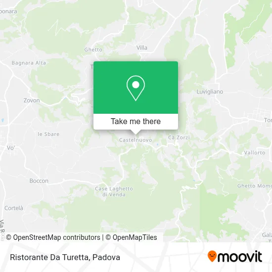 Ristorante Da Turetta map