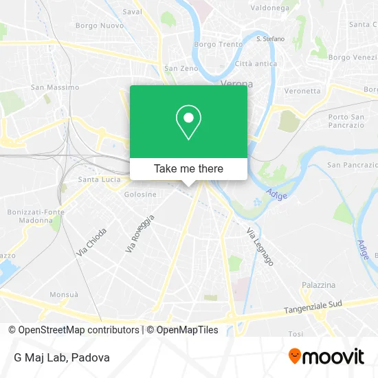 G Maj Lab map