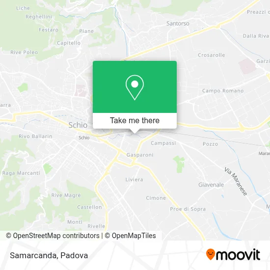 Samarcanda map