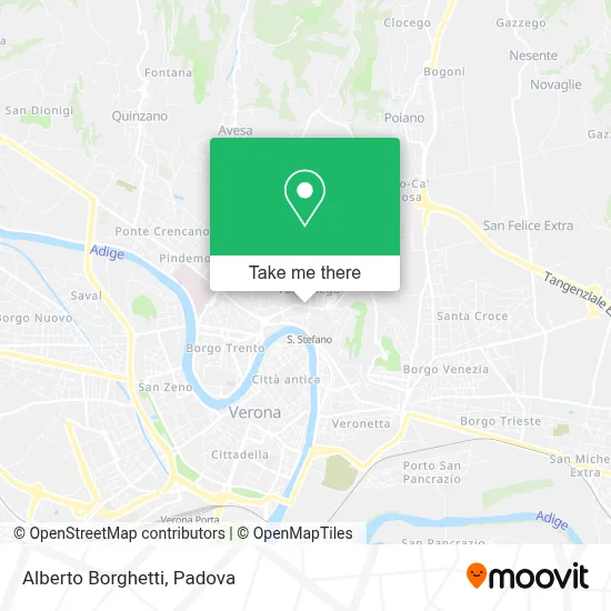 Alberto Borghetti map
