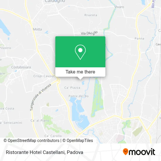 Ristorante Hotel Castellani map