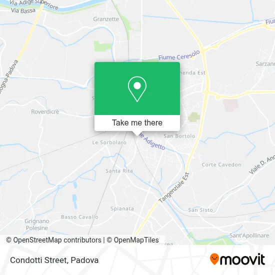 Condotti Street map