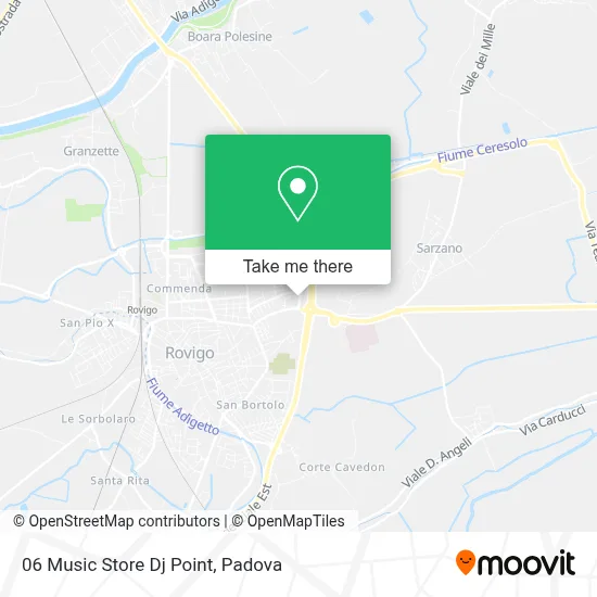 06 Music Store Dj Point map