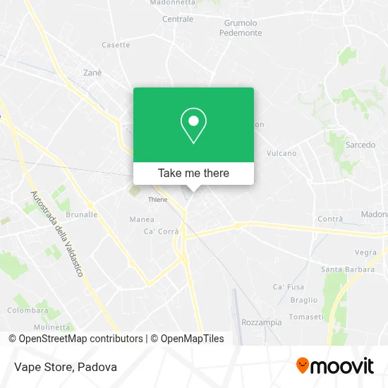 Vape Store map