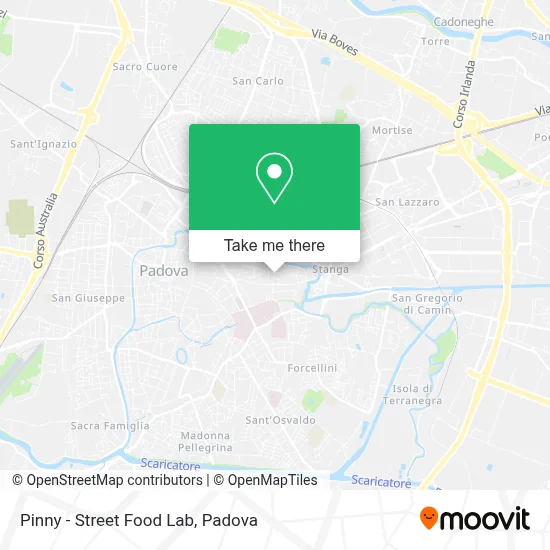 Pinny - Street Food Lab map