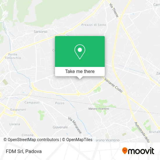 FDM Srl map