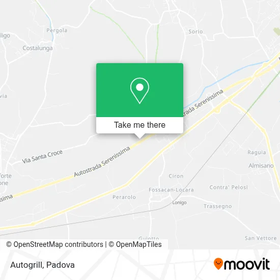 Autogrill map