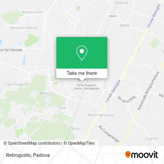 Retrogusto map