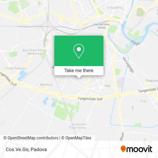 Cos.Ve.Go map