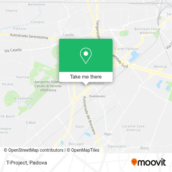 T-Project map
