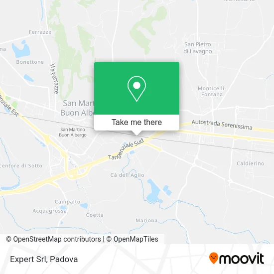 Expert Srl map