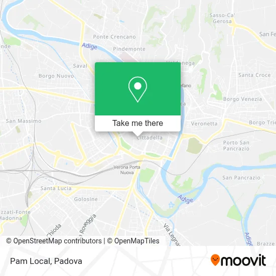 Pam Local map