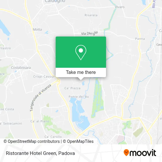 Ristorante Hotel Green map