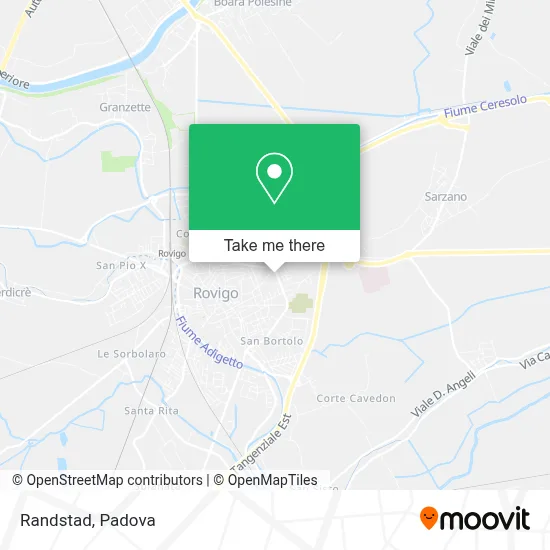 Randstad map