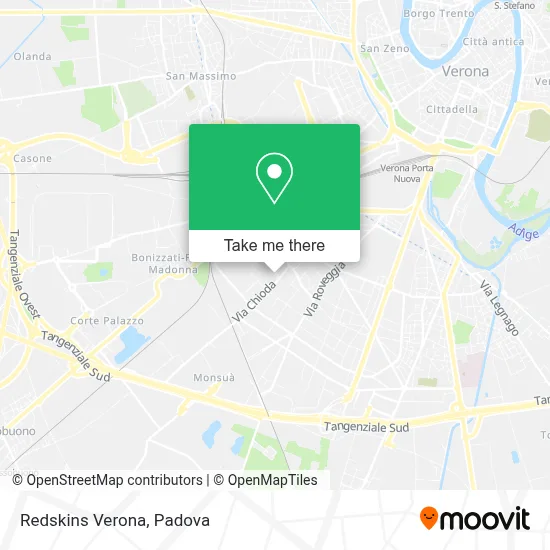 Redskins Verona map