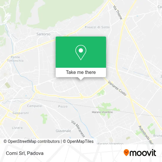 Comi Srl map