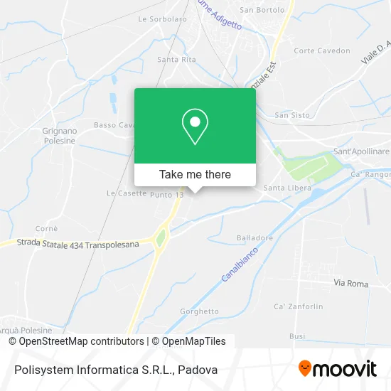 Polisystem Informatica S.R.L. map