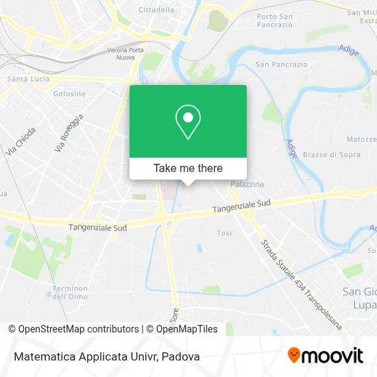 Matematica Applicata Univr map