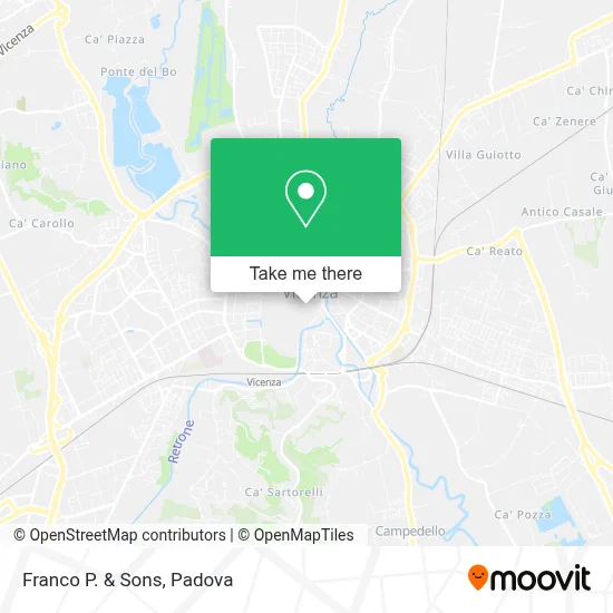 Franco P. & Sons map