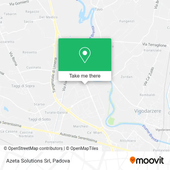 Azeta Solutions Srl map