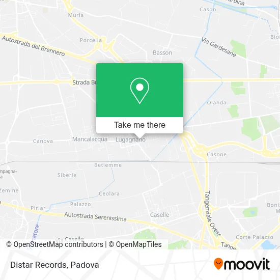 Distar Records map