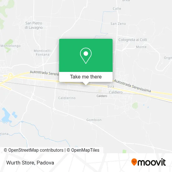 Wurth Store map